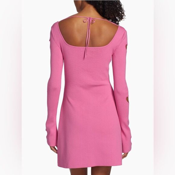 Mach & Mach Gaia Heart Cut-Out Minidress size M - Picture 4 of 15